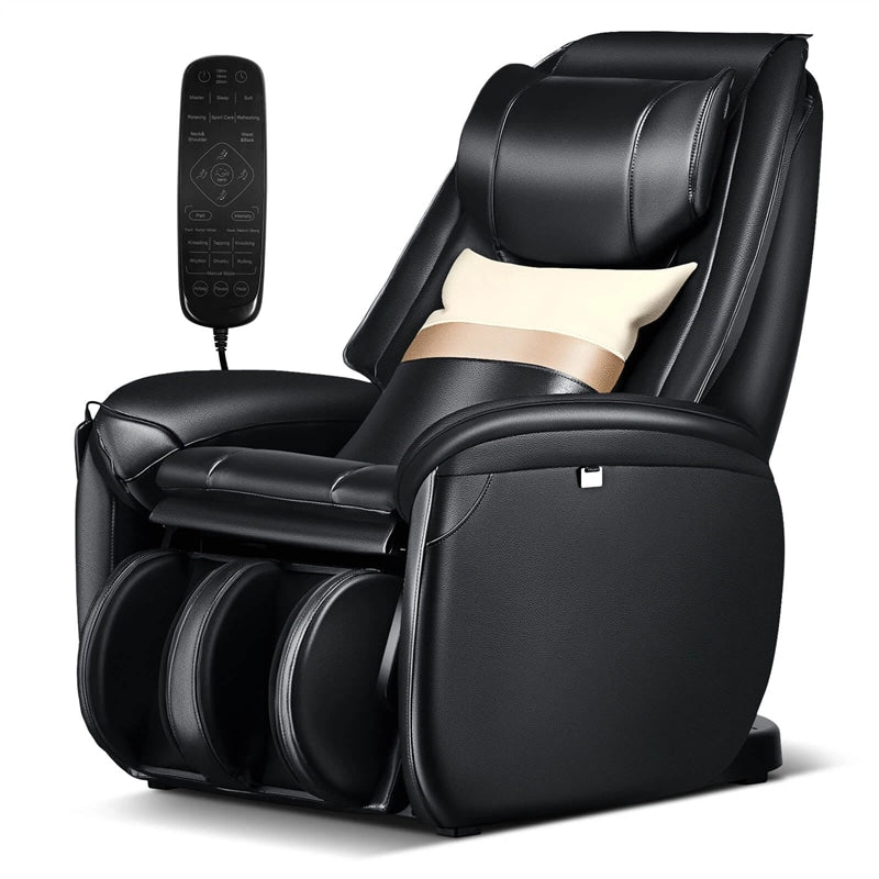 Full Body Zero Gravity Massage Chair SL Track Electric Massage Recliner with Heat, Pillow, Reversible Footrest & Automatic Shoulder Detection