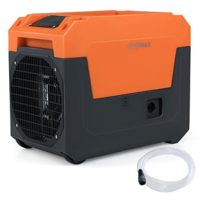 140 Pints Commercial Dehumidifier, 4500 Sq.Ft Portable Industrial Dehumidifier with Pump & Drain Hose for Basements, Warehouse, Job Sites