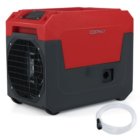 140 Pints Commercial Dehumidifier, 4500 Sq.Ft Portable Industrial Dehumidifier with Pump & Drain Hose for Basements, Warehouse, Job Sites