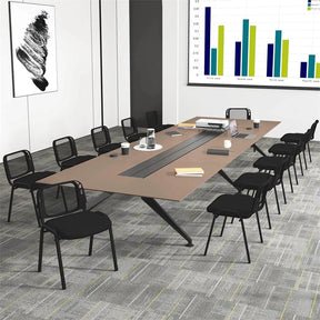 5/10/15 Pack Stackable Office Guest Chairs with Mesh Back & Padded Seat, 330lbs Capacity Conference Room Chairs for Waiting Room Reception
