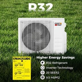 Blast Pro 28000 BTU Dual Zone Mini Split Air Conditioner with Heat Pump, 20 SEER2 WiFi Ductless Inverter Split AC with Pre-Charged & Line Set