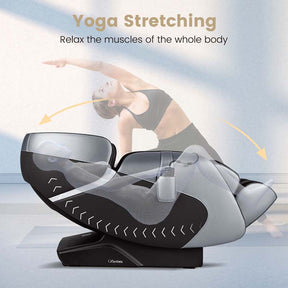 3D SL Track Zero Gravity Massage Chair Full Body Massage Recliner with AI Voice Control