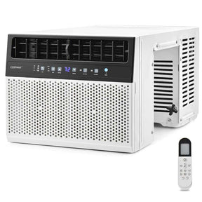 10000 BTU Ultra Quiet Window Air Conditioner U-Shaped Window AC Units Over the Sill AC Units with Energy Saver Modes