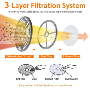 10 lbs Portable Clothes Dryer, Wall Mounted Front Load Dryer Tumble Dryer, Portable Dryer Machine for Apartments RV