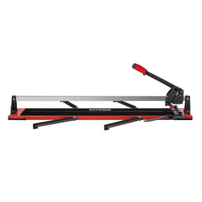 48" Manual Tile Cutter, Professional Ceramic Porcelain Floor Tile Cutting Machine with Tungsten Carbide Wheel, Removable Scale & Adjustable Brackets