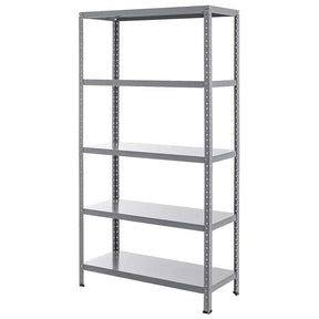 74" x 16" x 39" 5-Tier All Metal Storage Shelves Garage Shelving Units Tool Utility Shelves Adjustable Storage Racks