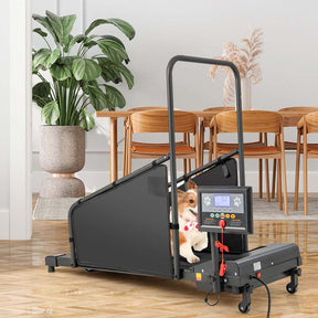 200 LBS Dog Treadmill Pet Running Machine, Indoor Pet Exercise Equipment with Remote & 1.4'' LCD Screen