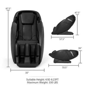 SL Track Zero Gravity Massage Chair Full Body Massage Recliner with Negative Ion Generators